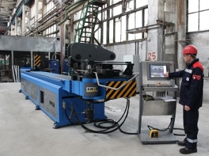 «Красный котельщик» запустил в эксплуатацию гибочный станок