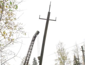 С начала года «Комиэнерго» отремонтировало 500 км линий электропередачи