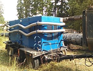 В Сарапуле впервые применили передвижную опрессовочную машину для испытаний теплосетей