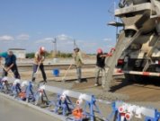 На Южно-Украинской уложен первый кубометр бетона в основание брызгального бассейна №1