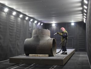 «Красный котельщик» ввел в эксплуатацию новую дробеструйную камеру