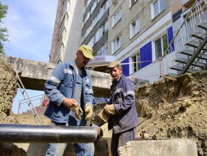 ЮСТК проводит масштабную замену дефектных участков теплосетей в Абакане