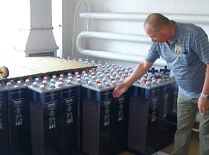 Южно-Украинская АЭС меняет аккумуляторные батареи