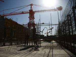 На Курской АЭС-2 забетонирован фундамент здания энергоснабжения энергоблока №2