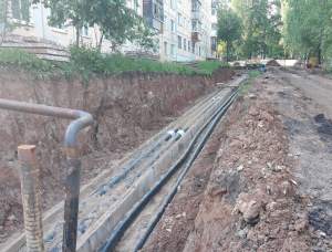 «Удмуртские коммунальные системы» убирают теплотрассы под землю