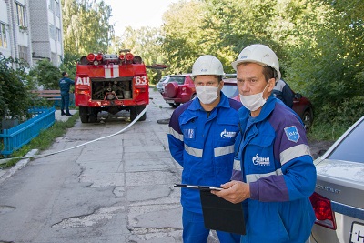 В «Газпром газораспределение Самара» провели совместные со спецслужбами учения по устранению утечки газа в жилом доме