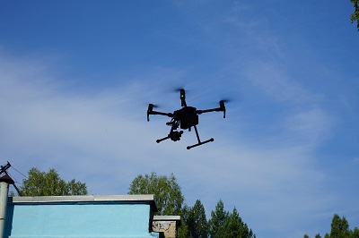 На Сибирском химическом комбинате начали использовать беспилотник для инспекции оборудования