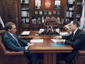 Главы Минвостокразвития России и «Россетей» обсудили проекты группы в электросетевом комплексе ДФО