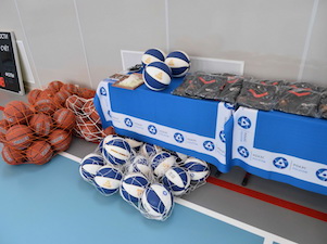 При поддержке Ростовской АЭС в селе Новый Егорлык появился новый оборудованный спортзал