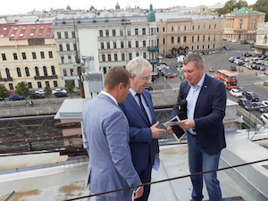 Solartek установил инновационные солнечные крыши на зданиях в Санкт-Петербурге