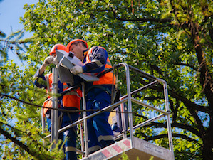 «Ленсвет» меняет светильники с натриевыми лампами на светодиодные