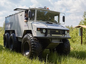 «Газпром трансгаз Екатеринбург» завершил промышленные испытания вездехода «Бурлак»