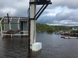 перевели на резервную схему электроснабжения село Угловое