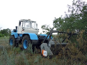 «ФСК ЕЭС» расчистит с помощью мульчера 278 га трасс ЛЭП в Ростовской области