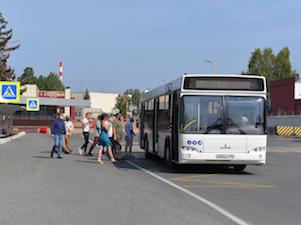 На служебные маршруты вышли 14 новых автобусов для перевозки персонала Белоярской АЭС
