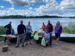 Волонтеры Инжинирингового дивизиона Росатома очистили от мусора берега реки Вуокса