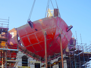 На атомном ледоколе «Якутия» сформирован ледовый пояс