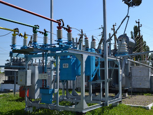 В Выселковском районе Кубани отремонтирована подстанция «Межколхозсовхозсад»