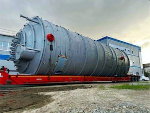 На подмосковные мусоросжигательные заводы доставлены баки, изготовленные по нестандартным технологиям