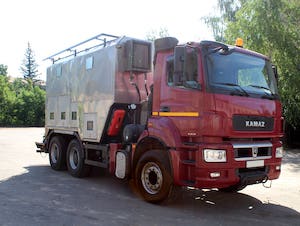 Красноармейский НИИ механизации представил на «Армии-2023» спецтехнику для буровзрывных работ