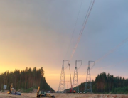 «МЭС Центра» реконструируют ЛЭП сверхвысокого напряжения в районе строительства Северного обхода Твери