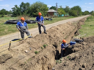 В станице Новоивановская Краснодарского края проложен распределительный газопрово