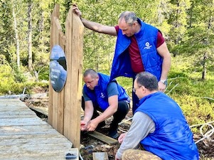 Волонтеры АтомЭнергоСбыта помогли в организации освещения на территории Лапландского заповедника