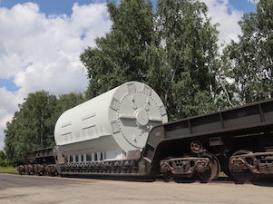 ЭЛСИБ отгрузил статор турбогенератора для Иркутской ТЭЦ-10