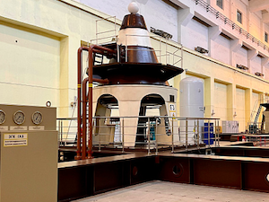 Новосибирская ГЭС вывела в капремонт гидроагрегат №3