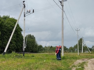 В Истре построены электросети для присоединения участков многодетных семей