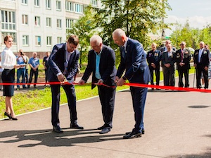 Ко Дню шахтёра в Новокузнецке открылась Аллея юных горняков