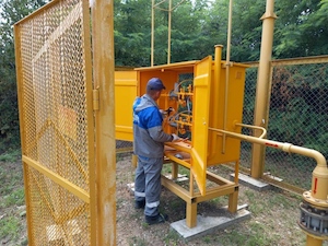 В поселке Красноармейский Краснодарского края к сетевому газу подключены первые дома