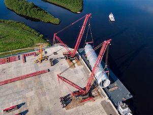 Амурский ГХК выполнил план 2023 года по доставке крупногабаритного оборудования