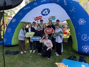 Ленинградская АЭС представила атомную энергетику на XIV Международном экологическом фестивале искусств «КронФест-2023»