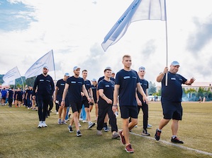 В Междуреченске прошла спартакиада Распадской угольной компании