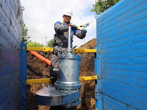 В Ельце реконструирован газопровод высокого давления