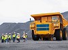 На Кедровском угольном разрезе установили 220-тонный карьерный самосвал для туристов