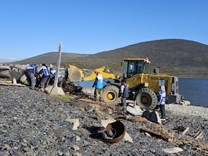 Сотрудники ПАТЭС на Чукотке присоединились к экологическому проекту «Чистая Арктика»