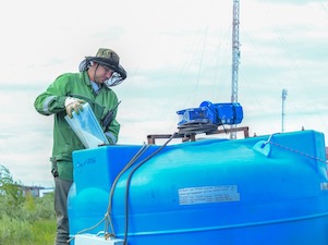 Надымские газовики поддержали проект по очистке городского озера