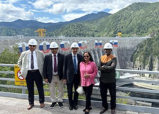 Объекты РусГидро посетила делегация Международной комиссии по большим плотинам ICOLD