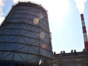Барнаульская ТЭЦ-2 модернизирует башенную градирню №1