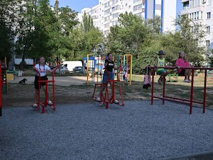 В Волгодонске при содействии атомщиков открылась современная спортивная площадка