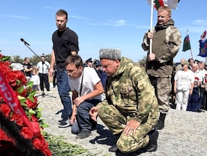 Поисковики «Газпром трансгаз Волгоград» приняли участие в захоронении останков советских воинов