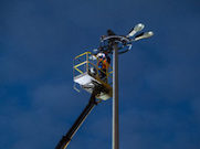 «Ленсвет» модернизировал наружное освещение на Софийской улице в Санкт-Петербурге