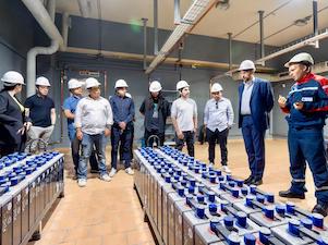 Энергетики из стран Латинской Америки побывали на подземной подстанции «Сколково»