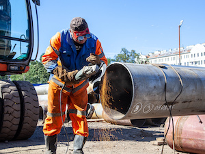«Теплосеть Санкт-Петербурга» обновляет тепломагистраль в Центральном районе