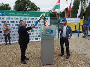 В Калужской области введены в эксплуатацию газораспределительные сети в селе Ясенок