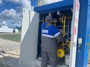 В Тульской области газифицировано село Красное