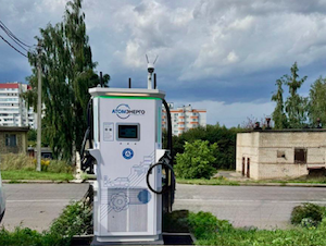 «Росатом» открыл первые в Курской области зарядные станции для электромобилей