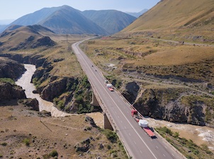 «Росатом» доставил  в Кыргызстан первые компоненты для строительства ветропарка